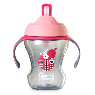 Tommee Tippee Explora 230ml Easy Drink Straw Cup - Pink